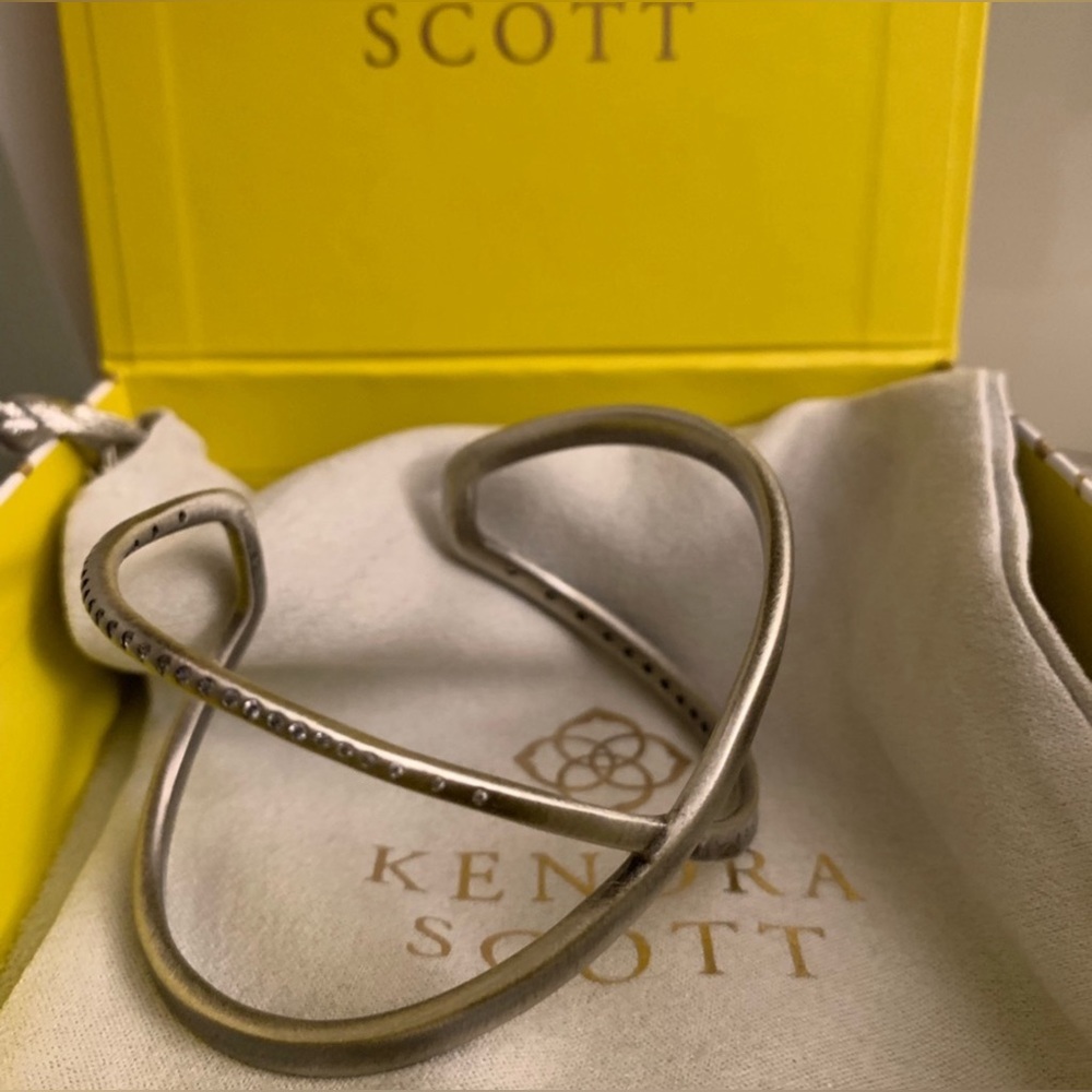 Kendra Scott Stella Bracelet Antique Silver Cuff Antique Silver